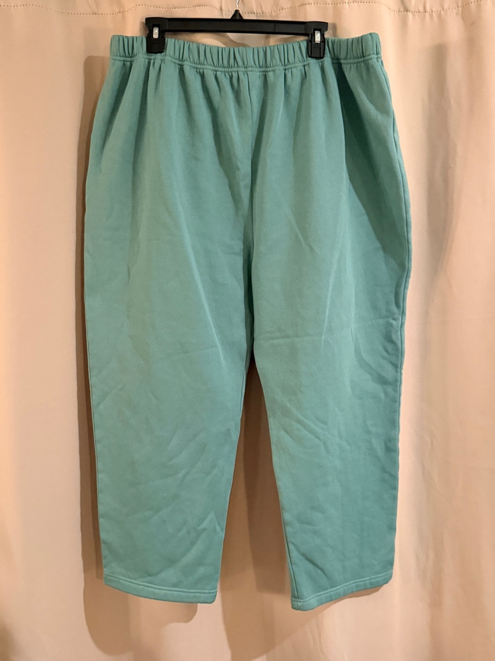Bobbie Brooks Casual Elastic-Waist Pants - Green